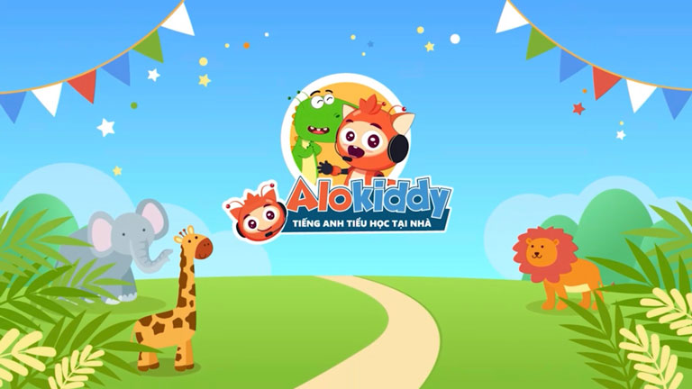 Một trong những ứng dụng học tiếng Anh phù hợp cho trẻ em là Alokiddy