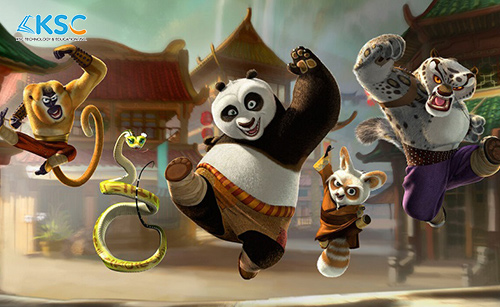 Kung Fu Panda là phim tiếng Anh cho trẻ mầm non