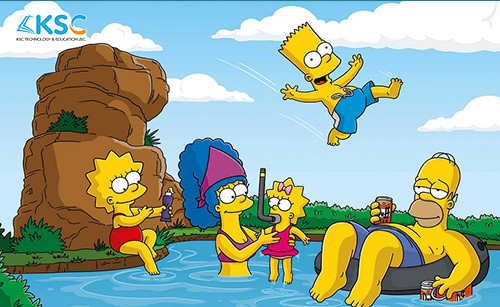The Simpsons là bộ phim tiếng Anh cho trẻ được nhiều người yêu thích