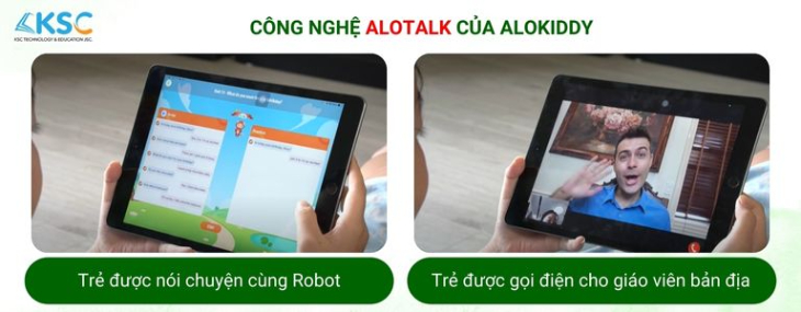 Công nghệ AloTalk từ AloKiddy giúp trẻ có môi trường thực hành giao tiếp tiếng Anh tại nhà