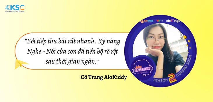 Cô Trang AloKiddy nhận xét bé Bối