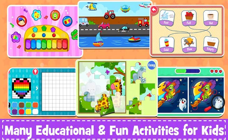 Kids Preschool Learning Game thiết kế bắt mắt, thu hút